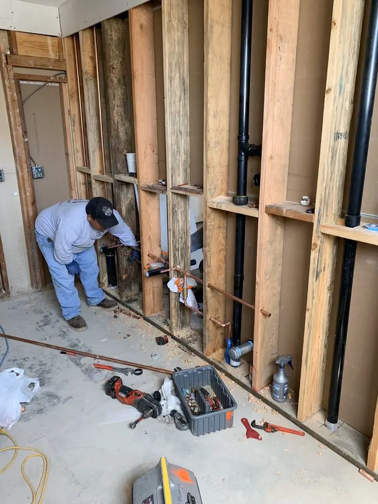 Commercial rough-in plumbing for Commercial Plumbing in Terrace Heights